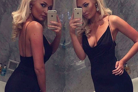 Image of Becky Low Back Midi Dress