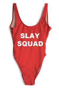 Slay Squad High Cut One-piece Swimsuit